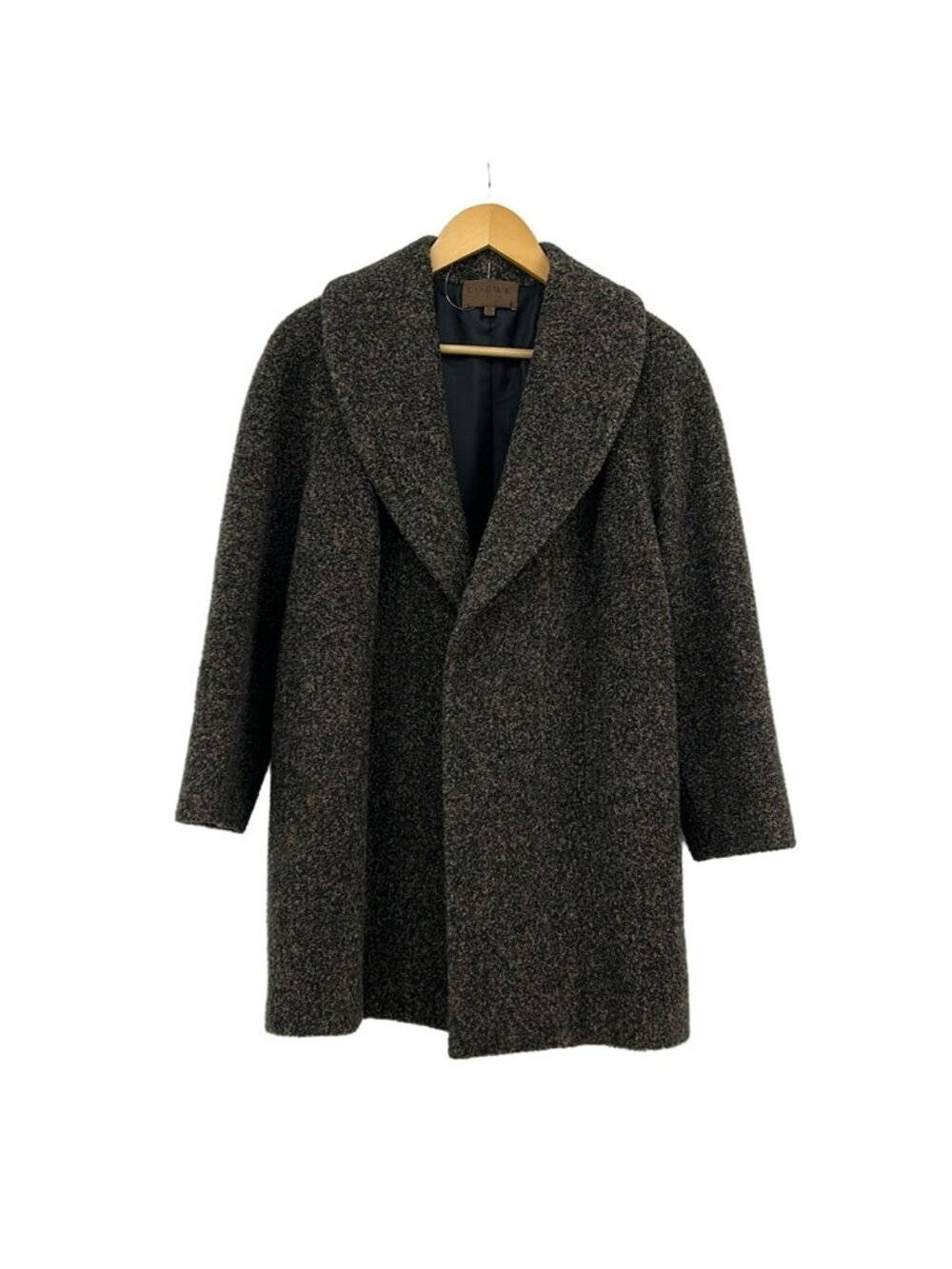 Loewe Coat M Beige Black 38